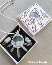 Load image into Gallery viewer, Quartz Box Set - Pendant & earrings