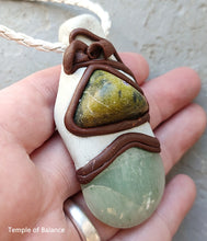 Load image into Gallery viewer, Pendant - Green Aventurine with Atlantisite