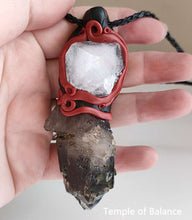 Load image into Gallery viewer, Pendant - Smoky Quartz & APOPHYLLITE