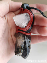 Load image into Gallery viewer, Pendant - Smoky Quartz & APOPHYLLITE