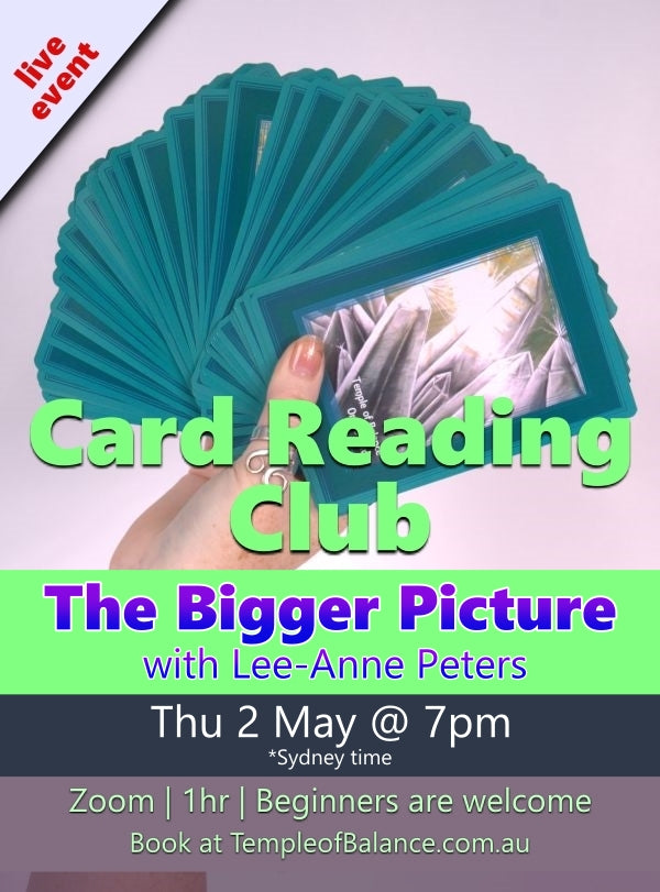 CARD READING CLUB - The Bigger Picture