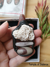 Load image into Gallery viewer, Shiva Lingam Box Set - Pendant & earrings