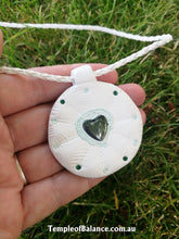 Load image into Gallery viewer, Pendant - Hematite mandala style