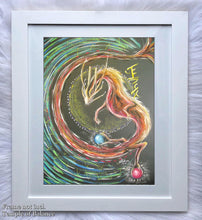Load image into Gallery viewer, Art Print of Fire Dragon