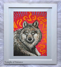 Load image into Gallery viewer, Art Print of Wolf