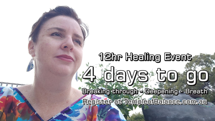 Stepping towards the Unknown - 4 days to go