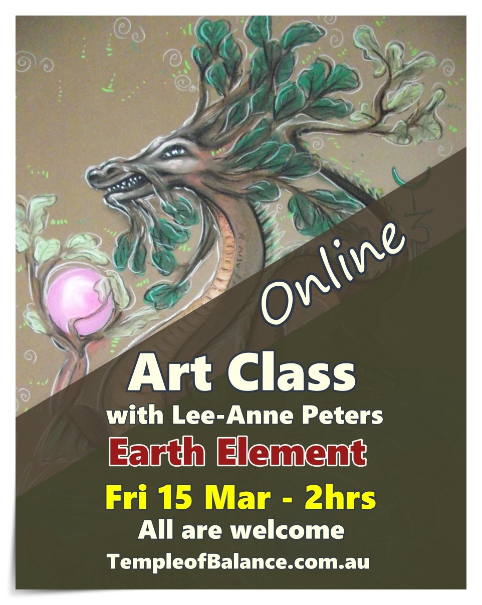 ONLINE ART CLASS - Self Discovery 5 - Earth
