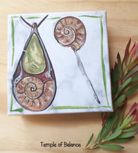 Load image into Gallery viewer, Ammonite Box Set - Pendant &amp; pin
