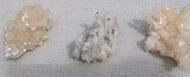 Crystal - Apophyllite and Pink Stilbite Specimens