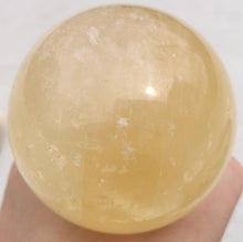 Load image into Gallery viewer, Crystal - Yellow Calcite polished and raw

