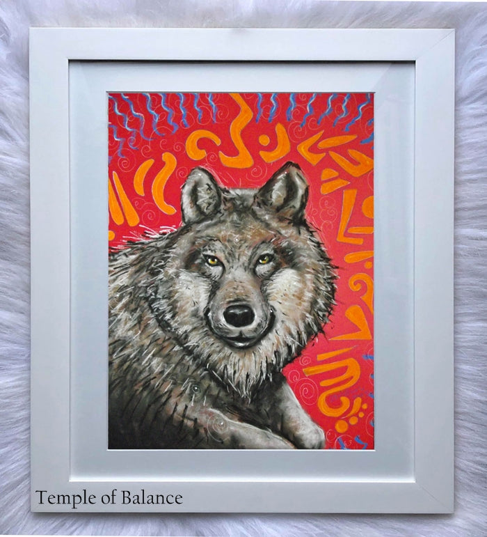 Art Print of Wolf